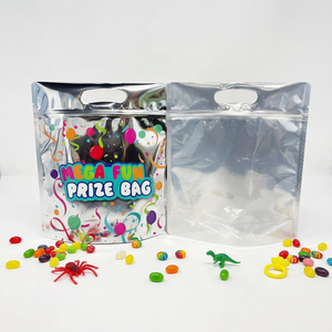 Bolsa de regalo con cremallera personalizable, bolsas reutilizables con cierre hermético para empaquetar refrigerios y pequeños juguetes - Product Image 1