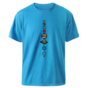 T-shirts pour hommes de haute qualité en coton de bambou, imprimés au laser, respirants, à séchage rapide, fabricant, impression personnalisée, t-shirt noir - Product Image 1