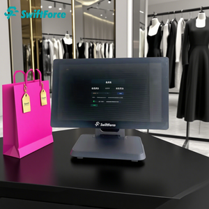 15.6 "Windows <span class=keywords><strong>Terminal</strong></span> <span class=keywords><strong>de</strong></span> point <span class=keywords><strong>de</strong></span> vente à écran unique Caisse enregistreuse tactile facile à utiliser pour le <span class=keywords><strong>paiement</strong></span> rapide des magasins <span class=keywords><strong>de</strong></span> détail - Product Image 2