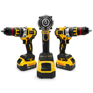 Elektrische Godin 23000 tpm Draadloze Slagboormachine Set Borstelloze Motor Industrieel/Doe-het-zelf Kwaliteit 3 Jaar Garantie Compatibel OEM - Product Image 4