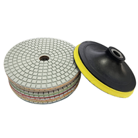 Tampons de polissage diamantés flexibles pour granit, marbre, pierre, quartz, béton, 3 mm, OEM