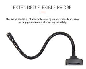 Draagbare <span class=keywords><strong>Lpg</strong></span> Gaslekdetector Professionele Brandbare Gasanalysator Voor Methaanpropaandetectie Bij Pijpleidinginspectie - Product Image 3