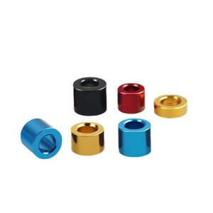 ปลอกอลูมิเนียมแบบไม่มีเกลียว10มม. M8 M6 M5 M3 M2สีดำหลากสี - Product Image 5