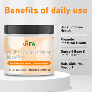 High Quality Multi Collagen Colostrum Powder Support Hair Skin Nail Bone and Joint Health Natural Daily <b>Supplement</b> - Product Image 2