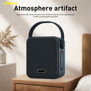 Altavoz portátil Kasinuo 7W 5.4 BT con asa de malla, barra de luz RGB, controlador de 66 mm, 1200 mAh, TF, USB, para fiestas en casa - Product Image 2