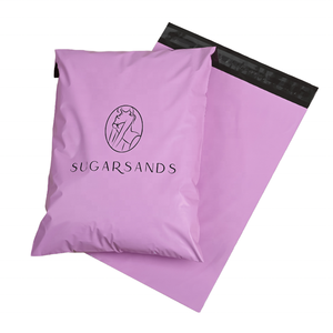 Sac d'expédition <span class=keywords><strong>Messenger</strong></span> Express en poly rose mat Sac fourre-tout d'emballage en plastique de conception de logo imprimé personnalisé pour l'expédition - Product Image 6
