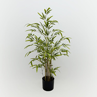 Plante Artificielle en Gros, Bambou Haute Simulation en Plastique, pour Intérieur et Extérieur, en Pot, Décoration Maison et Jardin, Durable, Écologique, Direct Usine