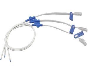 สายสวนหลอดเลือดส่วนกลางแบบสี่รูลูเมนแบบเดี่ยวใช้ทางการแพทย์แบบใช้แล้วทิ้งงาน OEM - Product Image 1