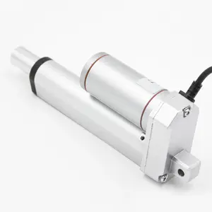 Giá rẻ 12 inch đột quỵ dài qua lại tốc độ cao Micro điện 12V tuyến tính thiết bị truyền động cho cho bàn cửa trượt cơ chế