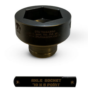 Douille pour écrou d'essieu robuste 70×6 POINT, entraînement 3/4 pouces - Product Image 3