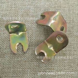 Support d'angle rainuré en fer arc-en-ciel, épaisseur 2 mm, longueur 30 mm, connecteurs de support d'étagère pour quincaillerie de meubles - Product Image 2