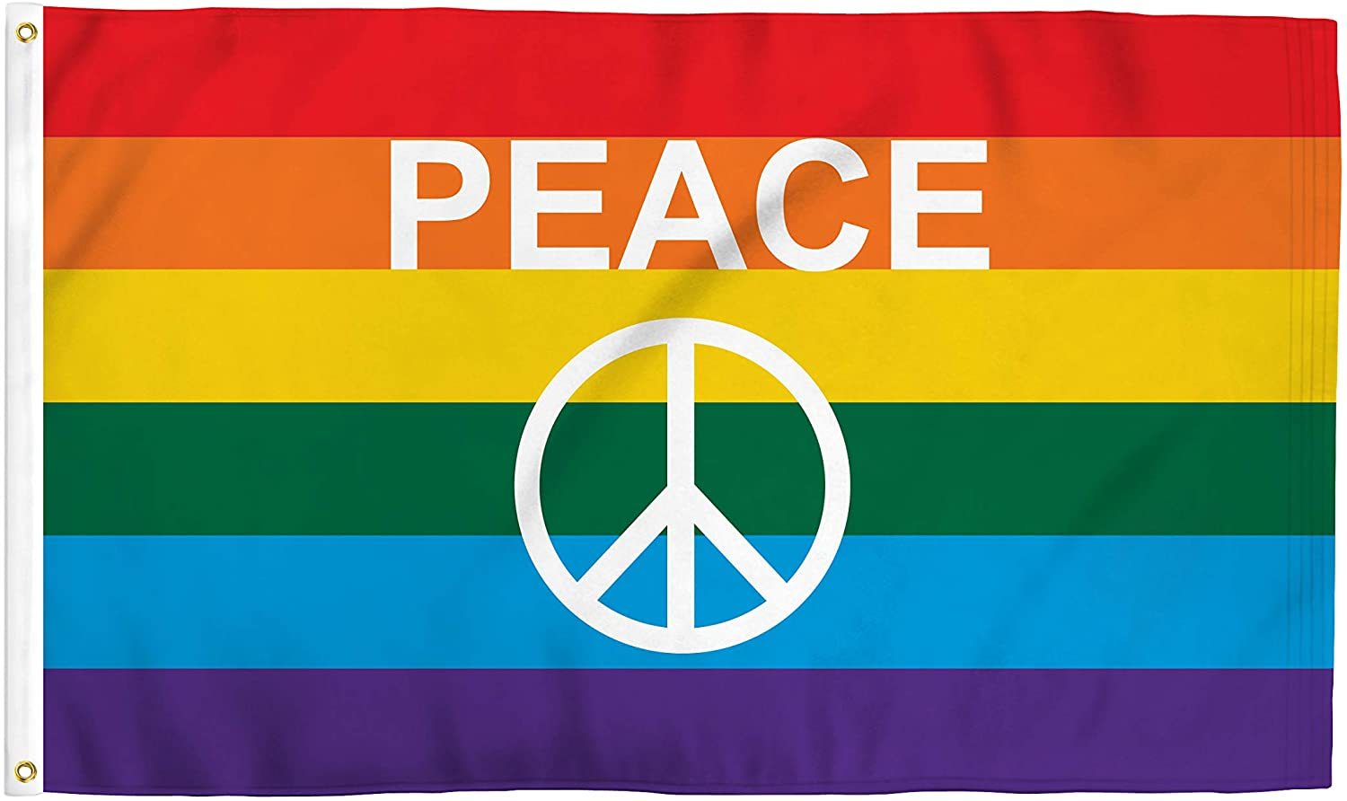 Rainbow Peace Sign