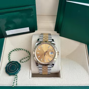 Reloj de Lujo con Caja de Gemas y Piedras Preciosas, Esfera de 40 mm con Indicador, Pantalla de Zafiro Blanco, Alarma, en Oferta - Product Image 1