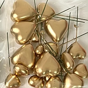 Hot Bán Hình Trái Tim Bọt Bóng 20Pcs Hỗn Hợp Kích Thước Hình Trái Tim Bánh Topper Cho Valentine Ngày Trang Trí Đám Cưới Giả Bóng - Product Image 3