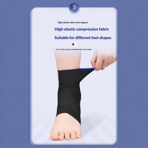 Support <span class=keywords><strong>de</strong></span> cheville <span class=keywords><strong>de</strong></span> football léger et élastique anti-torsion pour usage sportif, protection unisexe - Product Image 3
