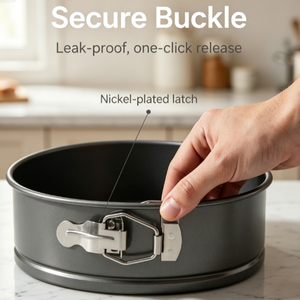 <span class=keywords><strong>Moule</strong></span> à gâteau antiadhésif en acier au carbone écologique, fond amovible anti-fuite, diamètre 12 cm, vente en gros, Befair - Product Image 1