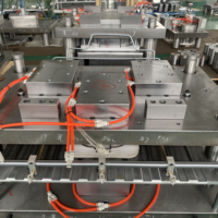 LK-T80 Le dernier modèle de moteurs Siemens de type H Machine de conteneur de papier d'aluminium pneumatique jetable à haute efficacité et à grande vitesse