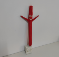 Danseur de ciel de bureau gonflable rouge Offre Spéciale de Beile pour les jouets extérieurs de cadeau de promotion