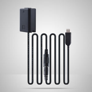 Batterie factice NP-FW50 + câble de ressort de rappel USB pour <span class=keywords><strong>SONY</strong></span> A7R <span class=keywords><strong>S</strong></span> M II S2 M2 R2 A6500/ 5100/ 5000 3000 NEX5 <span class=keywords><strong>7</strong></span> DSC-RX10 A33 35 37 55 - Product Image 1