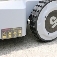 Robot tondeuse sans fil à chargement automatique, faible niveau sonore (60dBA), indice d'étanchéité IPX6 et programmation intelligente, couvre 2000m² L1500