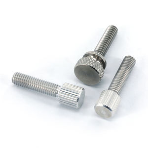 Vis moletées à bouton en acier inoxydable laiton 1/4 ''m2 M3 M4 M5 M6 M8 <span class=keywords><strong>5</strong></span>/16 vis à tête filetée à 18 clés - Product Image 4