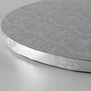 Plaques de <span class=keywords><strong>Base</strong></span> à gâteau carrées épaisses, en feuille d'aluminium dorée, en carton ondulé, vente en gros, 12 pièces, 2-3mm - Product Image 2