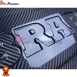 Cubierta de <span class=keywords><strong>rueda</strong></span> de vagón G de fibra de carbono estilo B para Mercedes Benz Clase G W464 G500 AMG G63 cubierta de neumático de repuesto - Product Image 5