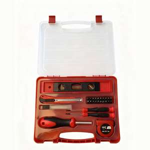 Juego <span class=keywords><strong>de</strong></span> <span class=keywords><strong>Herramientas</strong></span> Profesional para el Hogar con Nivel <span class=keywords><strong>de</strong></span> Burbuja, Cuchillo Multiusos, Destornillador <span class=keywords><strong>de</strong></span> Precisión y Cinta Métrica - Product Image 2