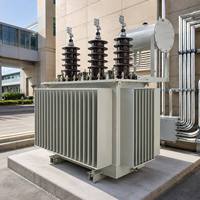 Transformador de Distribución de Energía con Núcleo de Acero CRGO, Bobinado de Cobre, Sumergido en Aceite, Proveedor de China