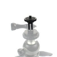 Takenoken 1/4 pouces aluminium Mini trépied adaptateur de montage Go Pro accessoire pour caméra d'action vidéo tir héros pour Xiaomi Yi 4K