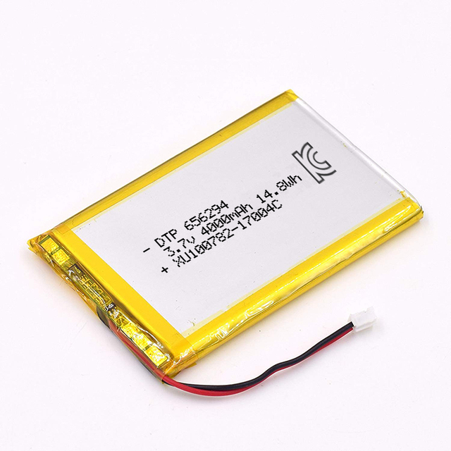 DTP DTP656294 KC CE Approved Tablet PC Li-ion Battery 4000mAh 3.7V 300 Cycle Life
