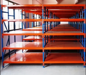 Estantería de Almacenamiento de Acero de 5 Niveles de Alta Resistencia AOCHEN, Capacidad de Carga de 150 kg, Recubrimiento en Polvo, Ensamblaje sin Tornillos, Ajustable - Product Image 5