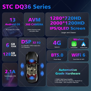 Reproductor Multimedia Android para Auto, Radio con Pantalla Táctil y Reproductor de <span class=keywords><strong>DVD</strong></span> - Product Image 2