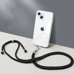 Selempang Leher Bahu Dapat Dilepas Dapat Disesuaikan Casing Ponsel Universal Pemegang Tali Lanyard Keselamatan Tether