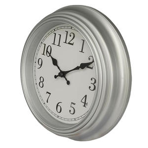 Кварцевые круглые бесшумные настенные часы с арабскими цифрами, легкие и роскошные, для гостиной и спальни, декоративные часы - Product Image 2