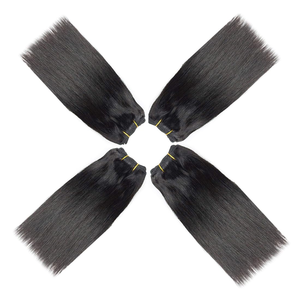 Extensiones de Cabello Humano Liso Grado 10A de Fabricante, Paquetes de Cabello Remy Premium con Cutícula Alineada y Sin Caída - Product Image 3