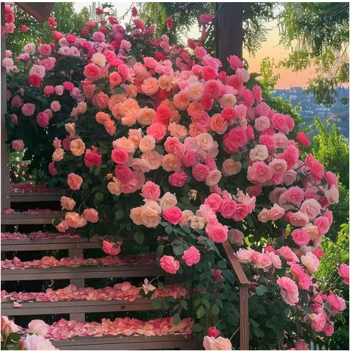 4# กุหลาบสีชมพูชวนฝัน