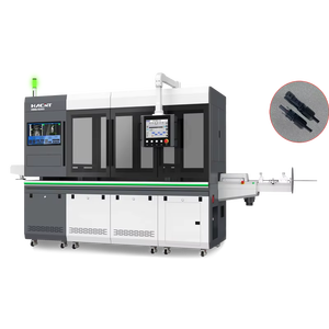 Máquina de Procesamiento de Cables Fotovoltaicos HACINT HBQ-G203 EV, Equipo para Cortar, Pelar, Remachar y Apretar Tuercas de Conexión - Product Image 2