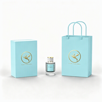 Boîte rigide en forme de livre avec insert en EVA pour emballage de parfum, logo personnalisé, fabrication d'usine, flacon de parfum de luxe