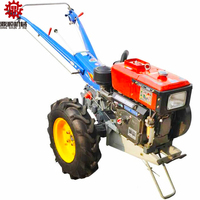 Petit tracteur marcheur, cultivateur, semoir pour maïs, arachides, blé, tracteur marcheur à moteur diesel, accessoires pour tracteur marcheur