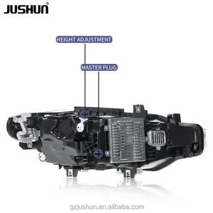 Fari Laser modificati JUSHUN per <span class=keywords><strong>BMW</strong></span> serie 3 <span class=keywords><strong>F30</strong></span> F31 F35 <span class=keywords><strong>M3</strong></span> F80 fari a 2018 2013 di vendita a caldo giallo e bianco DRL - Product Image 6