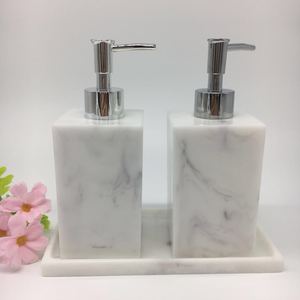 4pcs Luxury Polyresin Hotel Bathroom Accessories <strong>Soap</strong> Dispenser <strong>Set</strong> - Product Image 4