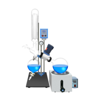 Évaporateur Rotatif Industriel Automatique 50L en Verre Borosilicate de Haute Qualité 1000W avec Pompe à Vide, Certifié CE, Prix Usine