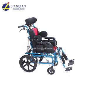 Silla de ruedas Manual portátil para niños, de aluminio, altura ajustable - Product Image 2