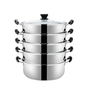 5 capas <span class=keywords><strong>de</strong></span> 32cm chino <span class=keywords><strong>de</strong></span> <span class=keywords><strong>acero</strong></span> <span class=keywords><strong>inoxidable</strong></span> olla <span class=keywords><strong>de</strong></span> vapor <span class=keywords><strong>de</strong></span> utensilios <span class=keywords><strong>de</strong></span> cocina <span class=keywords><strong>de</strong></span> alta calidad <span class=keywords><strong>de</strong></span> vapor - Product Image 1