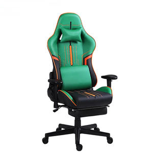 Sillas de Juego Más Vendidas en Europa y América, Sillas de Computadora de Alta Calidad, Sillas de Juego de Cuero con Reposapiés - Product Image 1