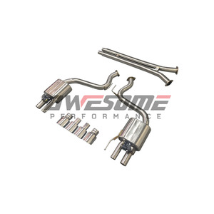 Sistema de Escape Valvetronic Catback para Ford <span class=keywords><strong>Mustang</strong></span> GT 2013- 5.0L V8, Acero Inoxidable 304 con Silenciador, Tubo de Escape Deportivo con Válvulas, <span class=keywords><strong>Precio</strong></span> de Fábrica - Product Image 2