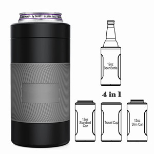 3 in 1 açık parti içecekler soğuk tutmak paslanmaz çelik bira kutu soğutucu tutamağı şişe - Product Image 1