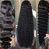 Closure en dentelle HD 5x5, cheveux humains bruts bouclés Pixie, sans colle, prêt à porter, pré-coupé, pré-épilé, densité 250% pour femmes noires
