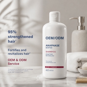 Champú <span class=keywords><strong>Densificador</strong></span> OEM ODM para la Caída Crónica del Cabello, con Biotina y Vitamina B5, 400 ml, Dermatológicamente Probado - Product Image 3